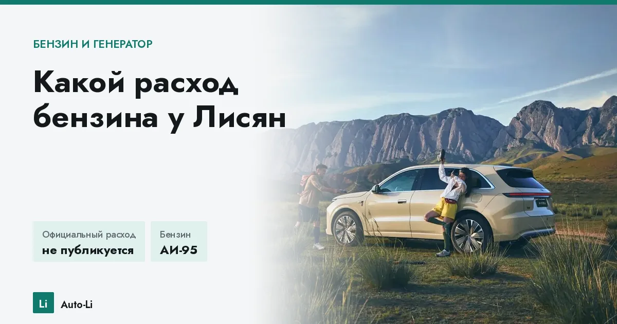 Какой расход бензина у Лисян